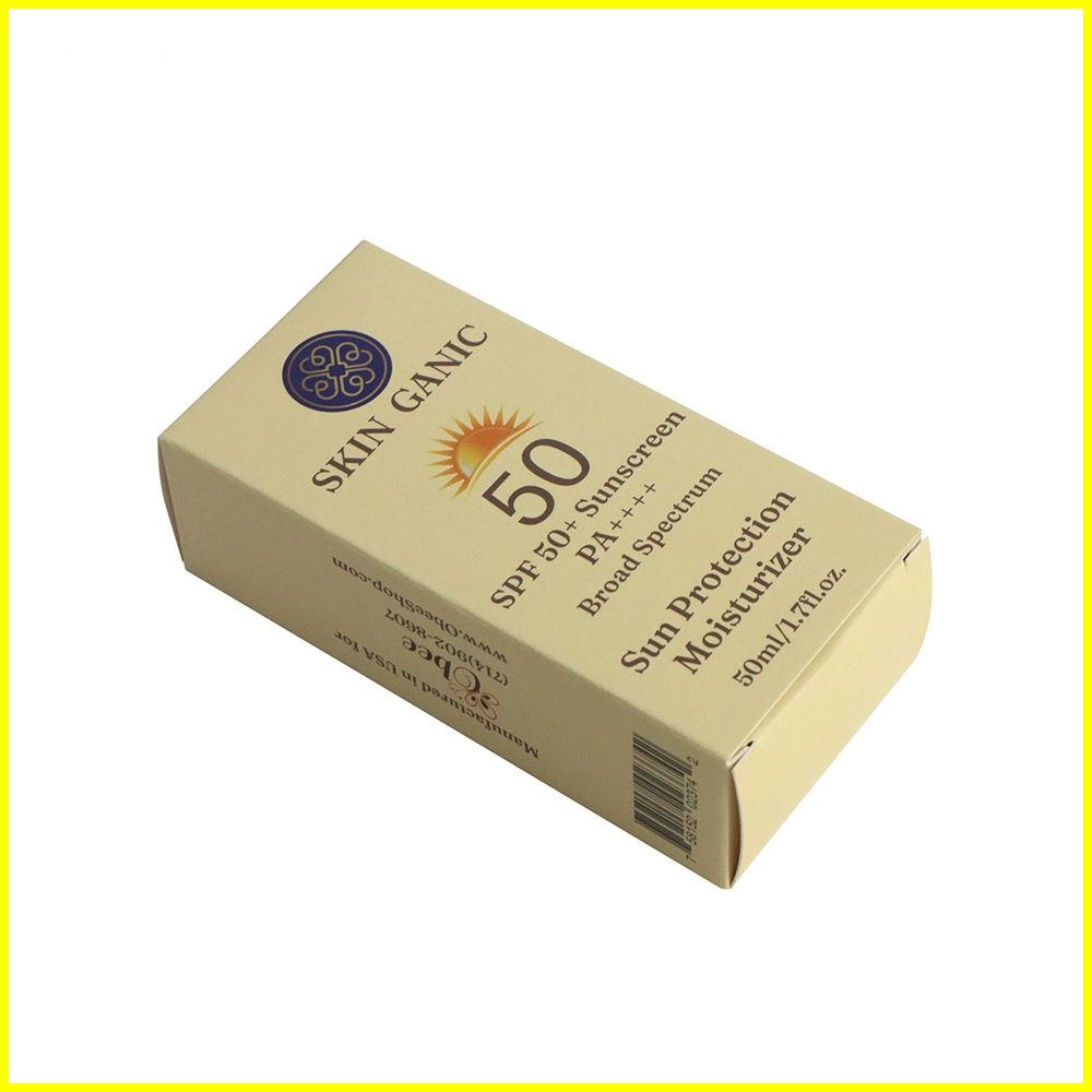 Eco-friendly skincare art paper folding packaging box - QianXun