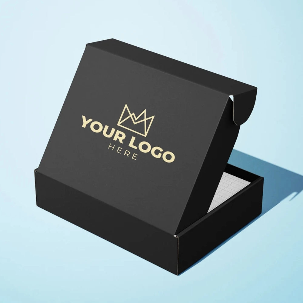 Foldable corrugated mailer box with custom logo - QianXun