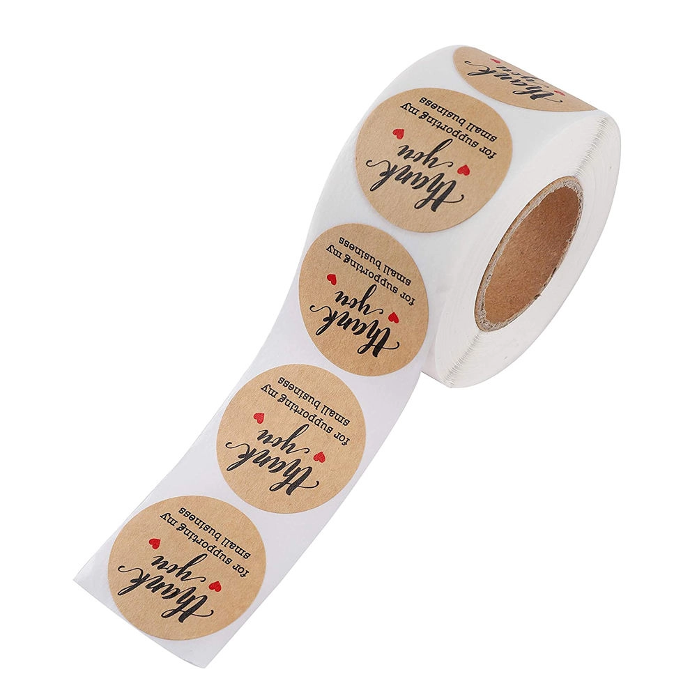 4e486d0001d4fd989154f8ba1d9ae8e5 - QianXun Printed adhesive round label for packaging use - QianXun