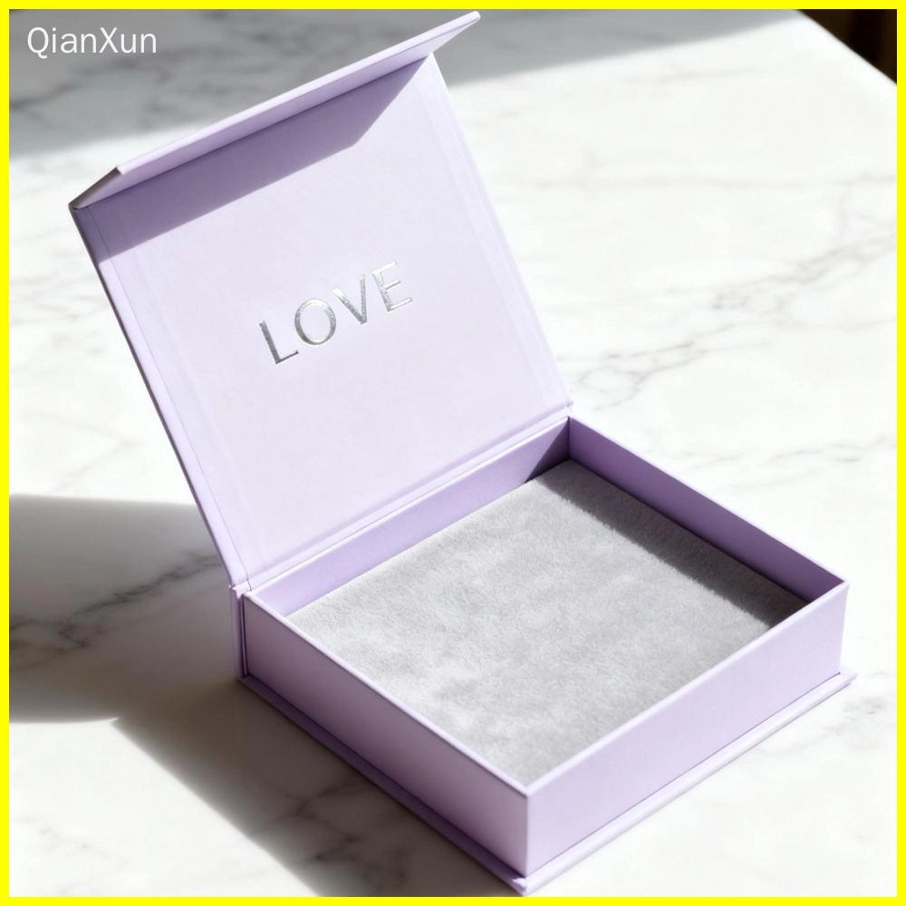 Rigid magnetic box for premium gift packaging use - QianXun