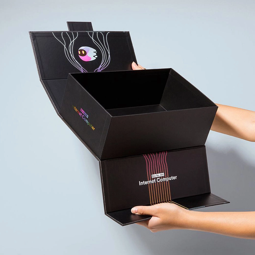 Double open box for retail and branding use - QianXun Double open box for retail and branding use - QianXun