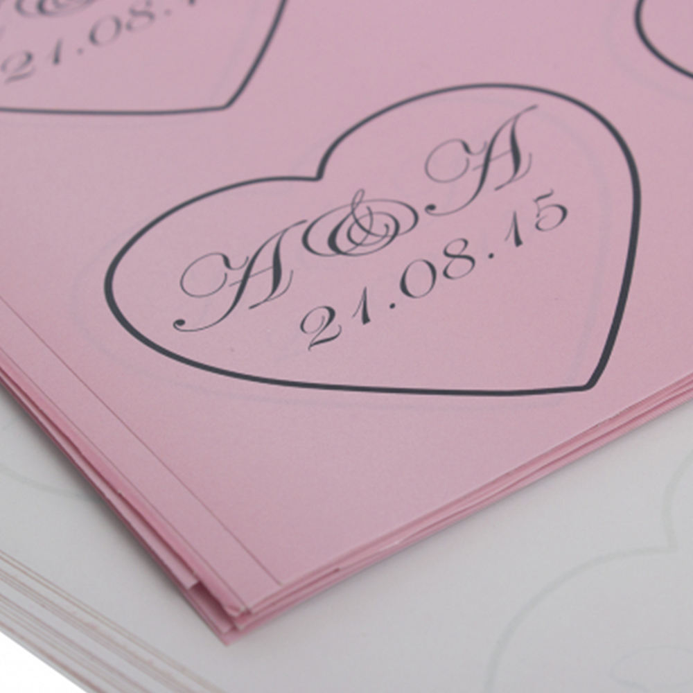 Lightweight pink tissue paper for product wrap