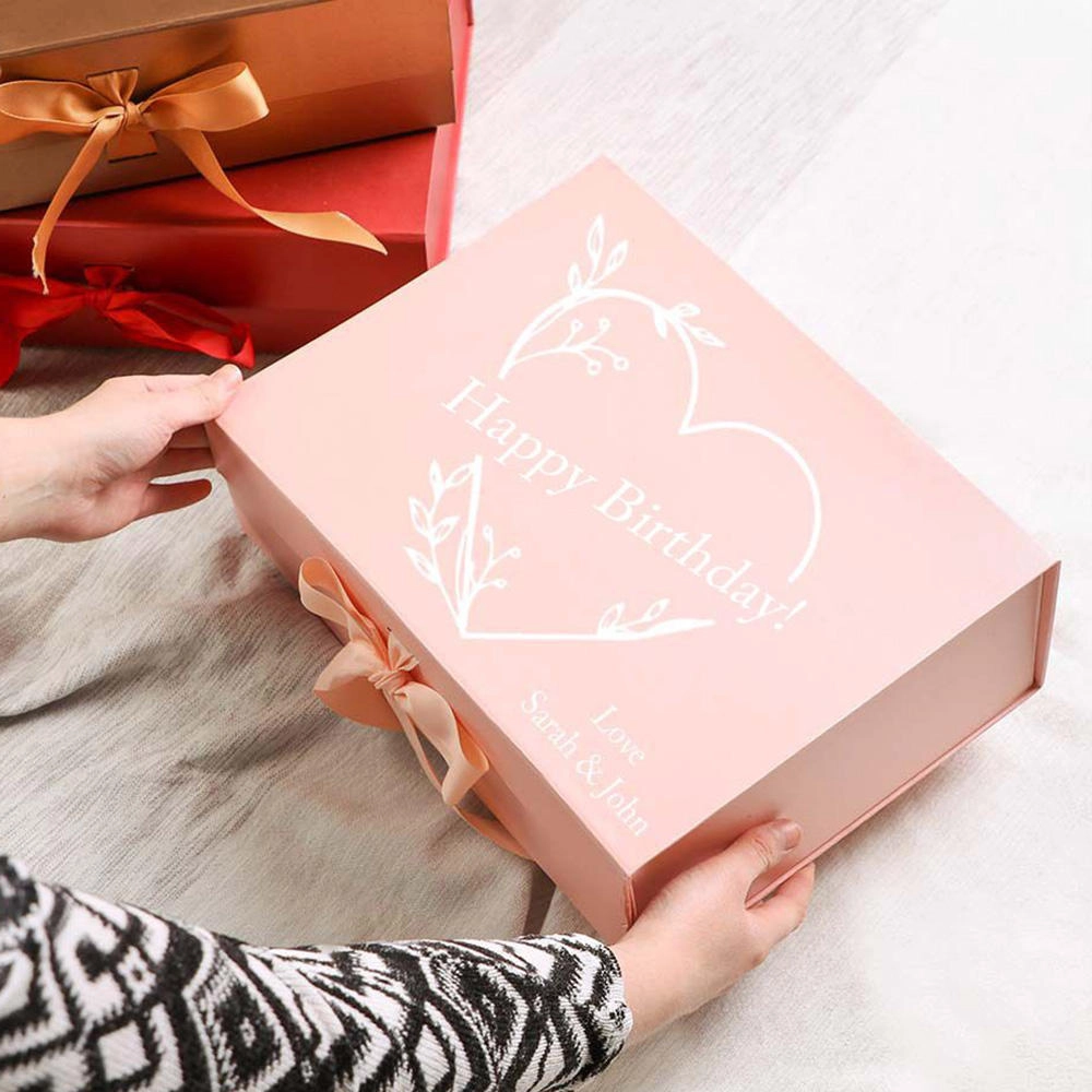 Magnetic closure cosmetic packaging box premium - QianXun