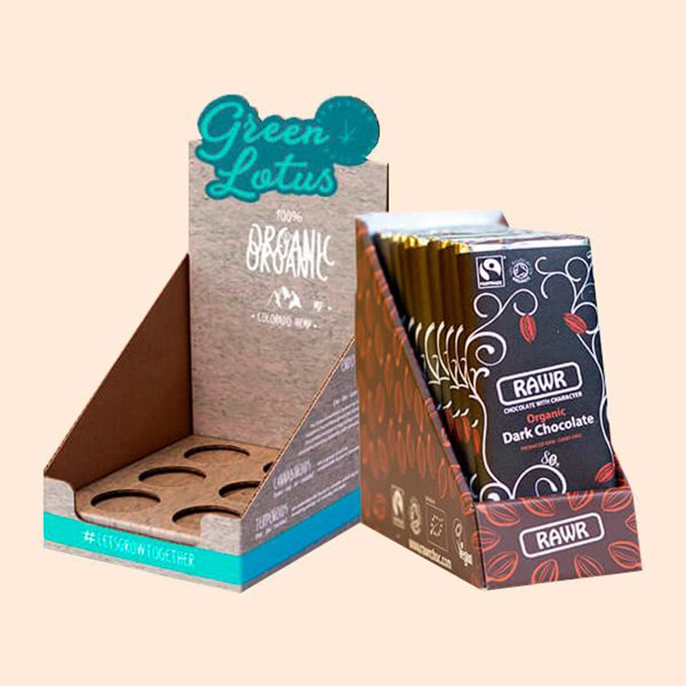 Printed display box for shop counter display - QianXun Printed display box for shop counter display - QianXun