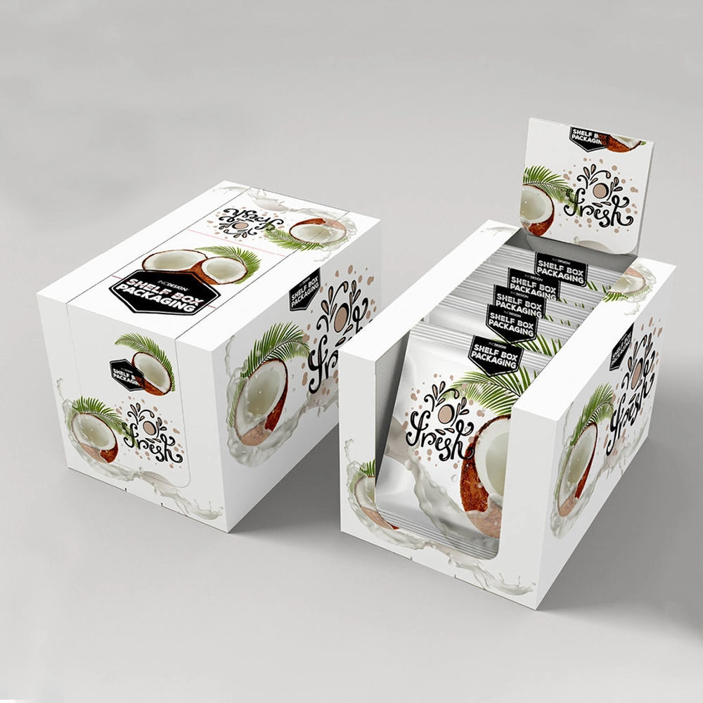 Cardboard display box with custom logo print - QianXun Cardboard display box with custom logo print - QianXun