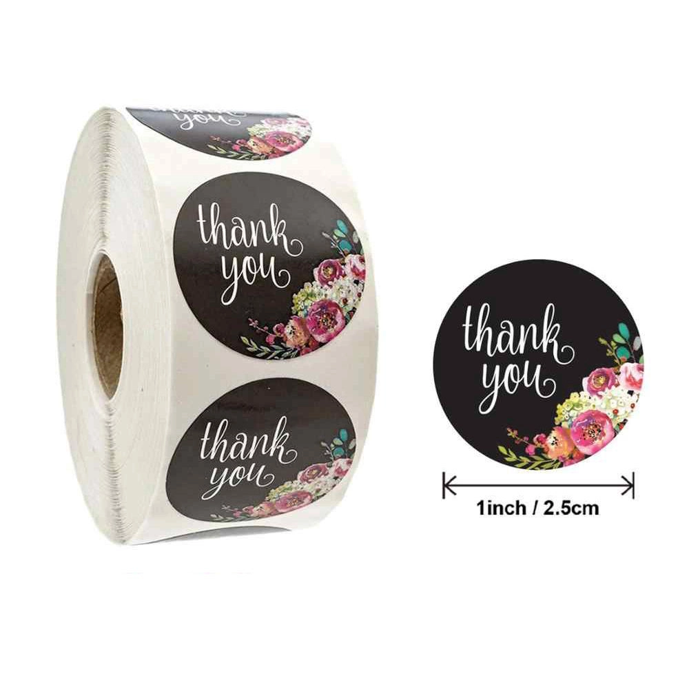 7b4581d0c3c9fcae713d48532ca0e959 - QianXun Printed adhesive thank you sticker for packaging - QianXun