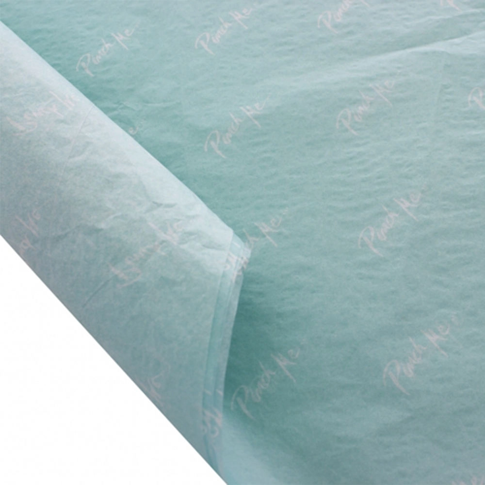 Custom printed pink tissue paper for branding - QianXun