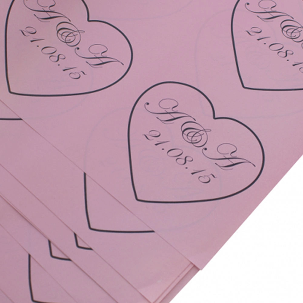 Branded pink tissue paper for retail packaging - QianXun