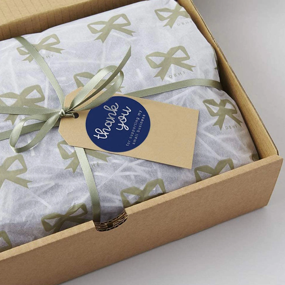 Waterproof packaging label stickers round shape - QianXun