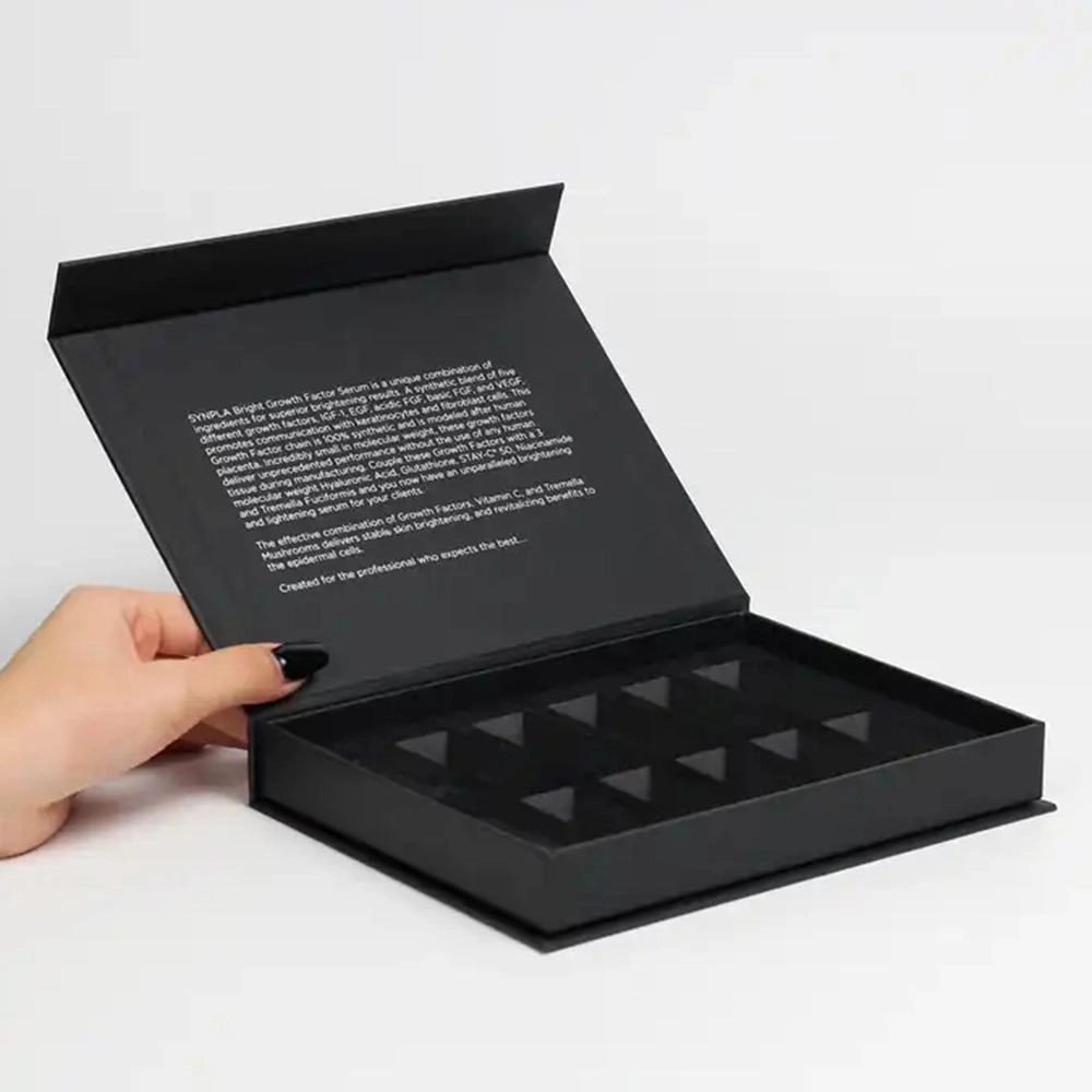 Custom rigid magnetic box for candle packaging - QianXun