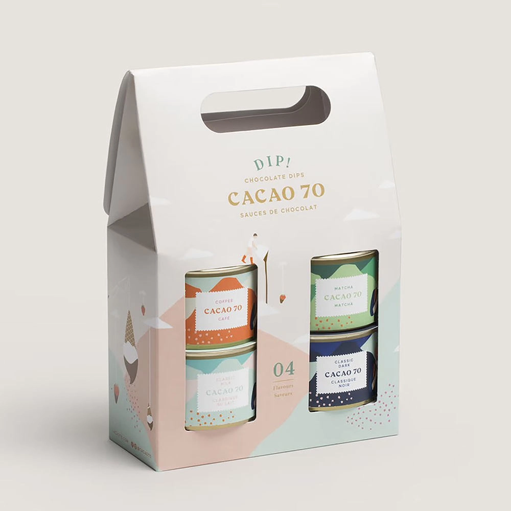 Stylish wine packaging box for gift and delivery - QianXun