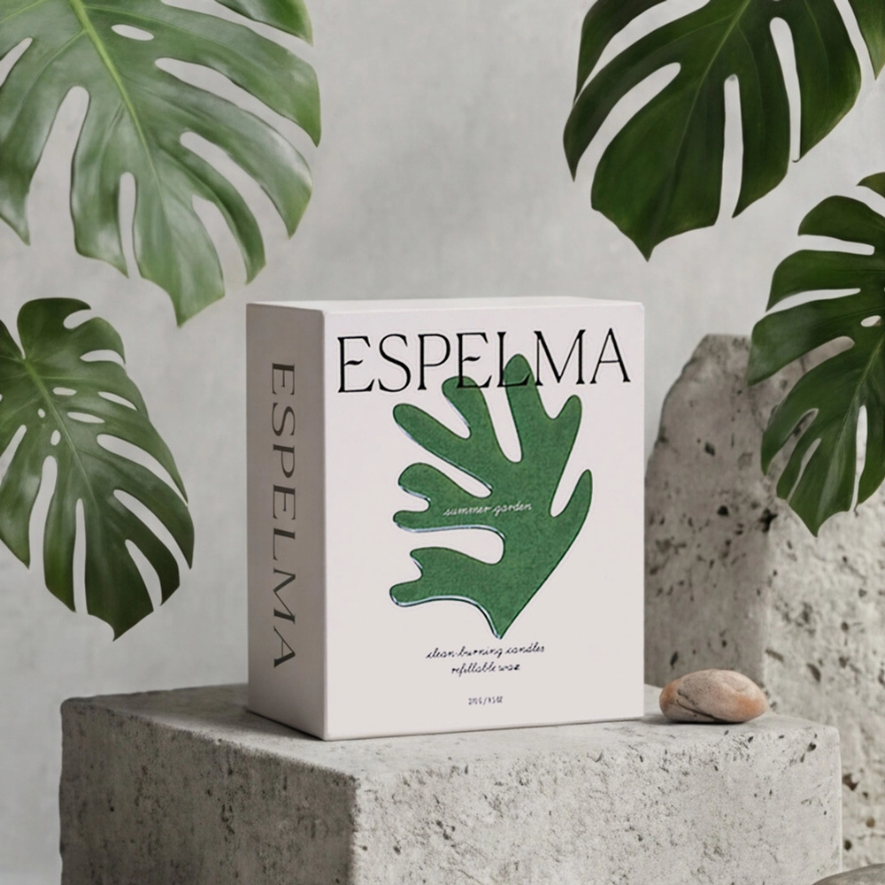 Luxury candle packaging box with lid design - QianXun