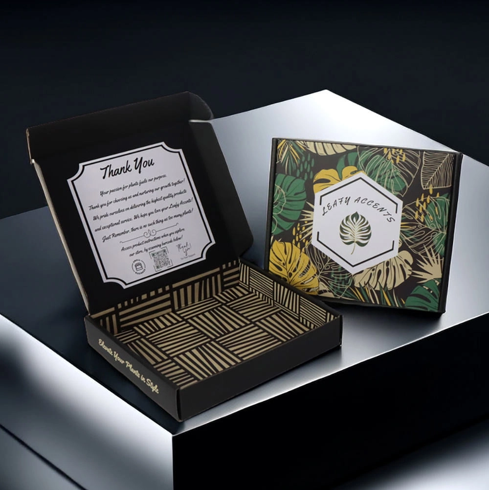 Custom logo apparel packaging shipping box - QianXun