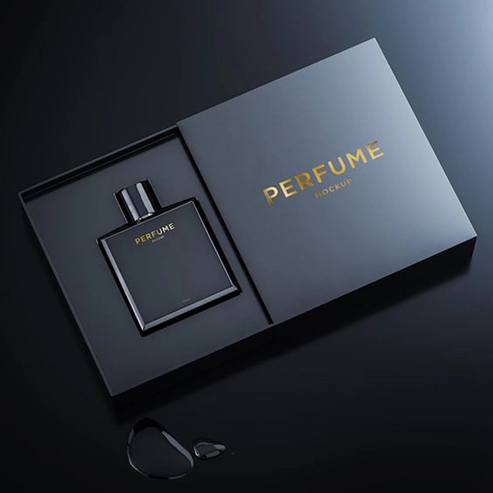 High-end perfume box with custom logo printing - QianXun