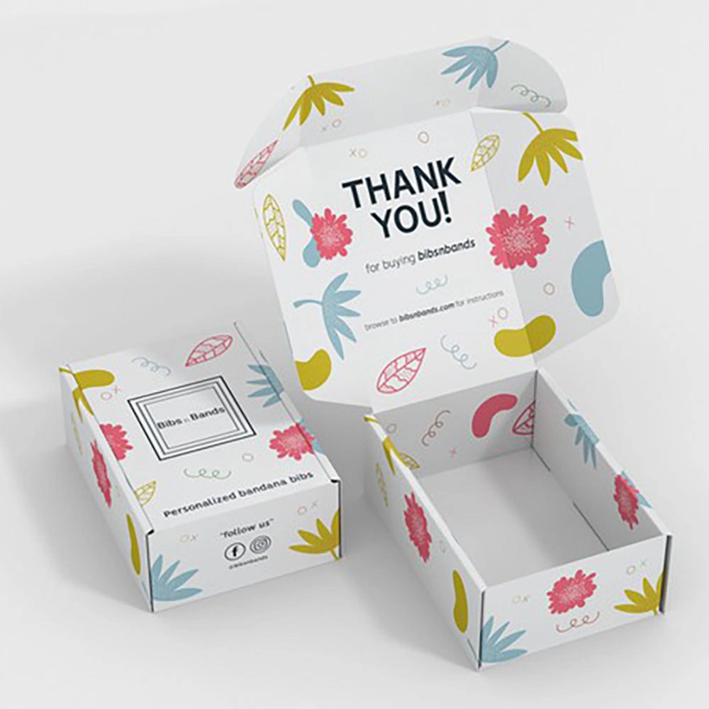 Printed cardboard shipping box for small business - QianXun