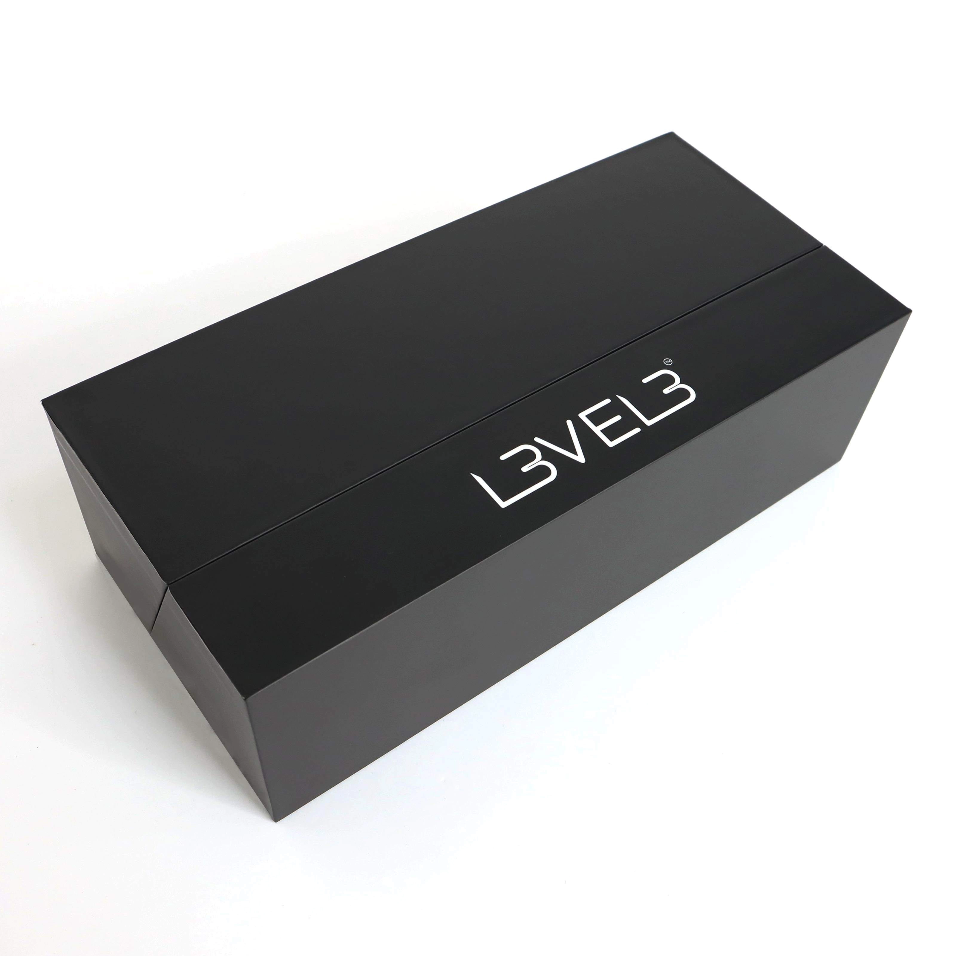 High-end black cardboard gift box with logo - QianXun High-end black cardboard gift box with logo - QianXun