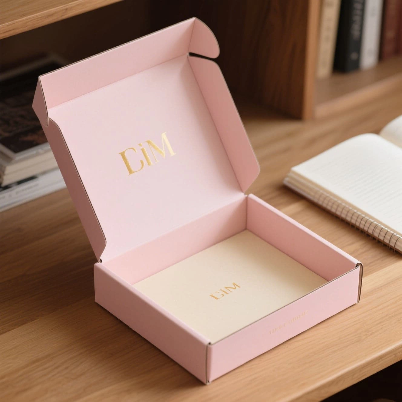 Custom Christmas packaging box with ribbon design - QianXun