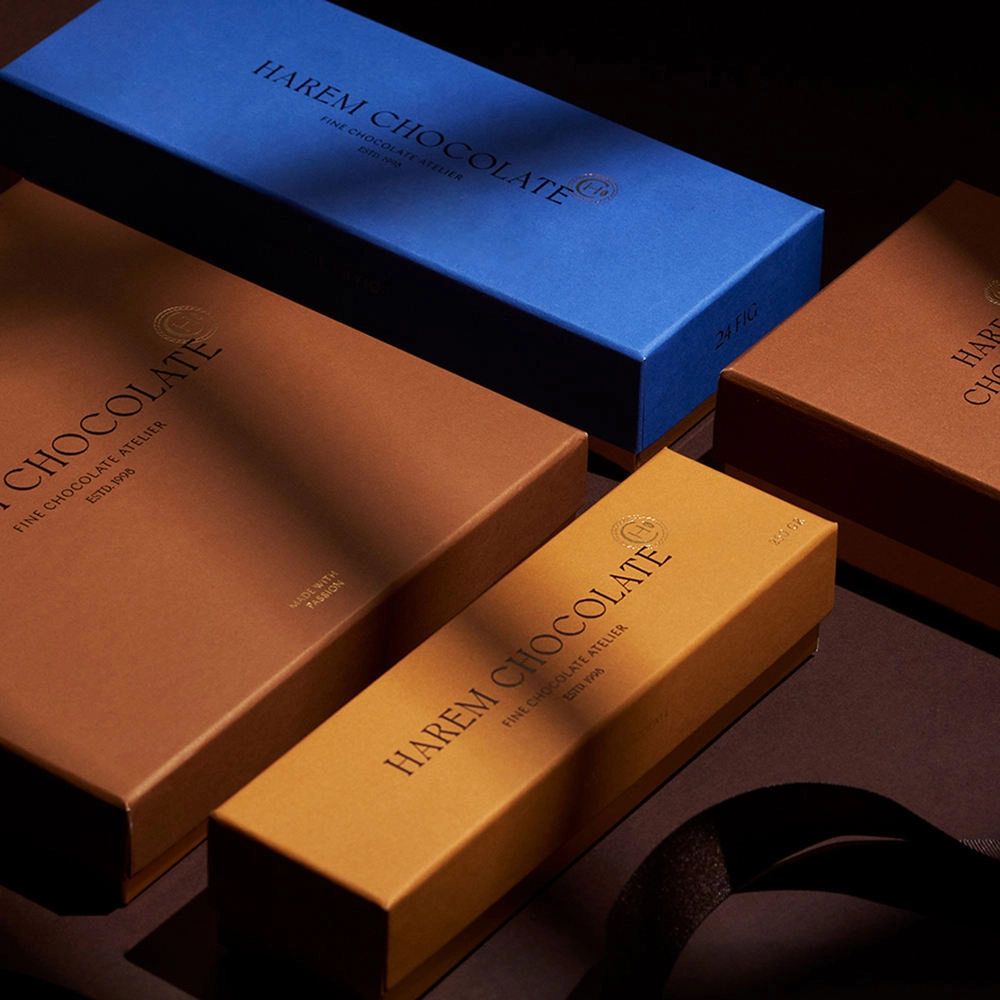 Magnetic closure gift box for luxury chocolate brands - QianXun