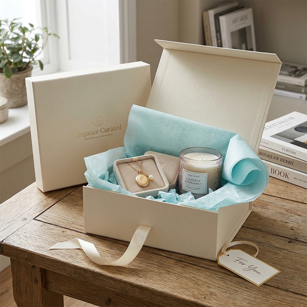 Recyclable pink tissue paper for eco packaging - QianXun