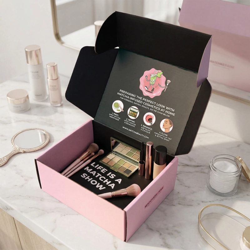 Luxury cosmetic shipping box for retail packaging - QianXun