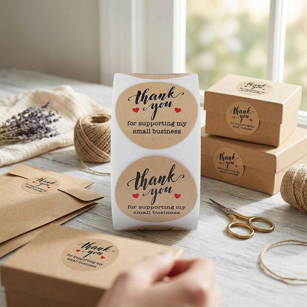 High quality custom printed label stickers roll - QianXun