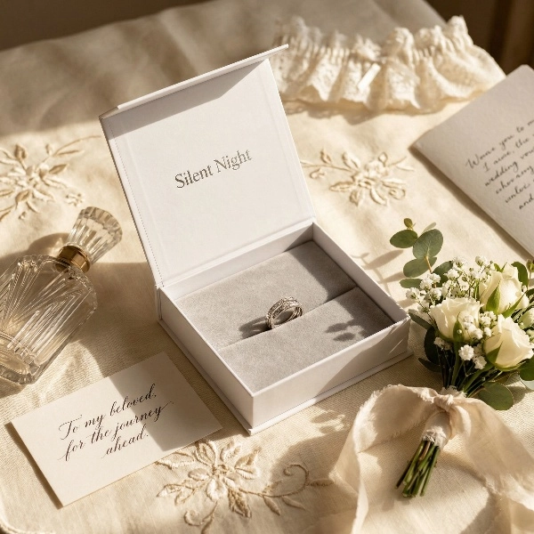 Elegant magnetic closure box for luxury presentation - QianXun