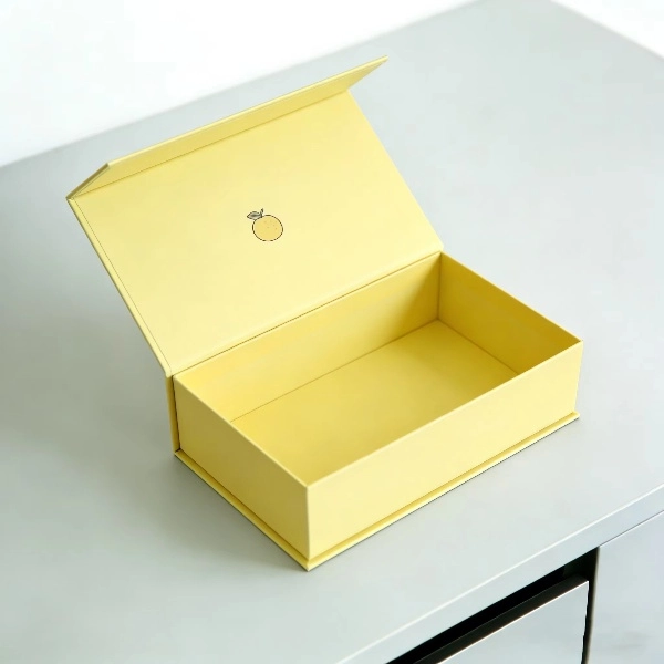 Luxury magnetic gift box with custom logo printing - QianXun