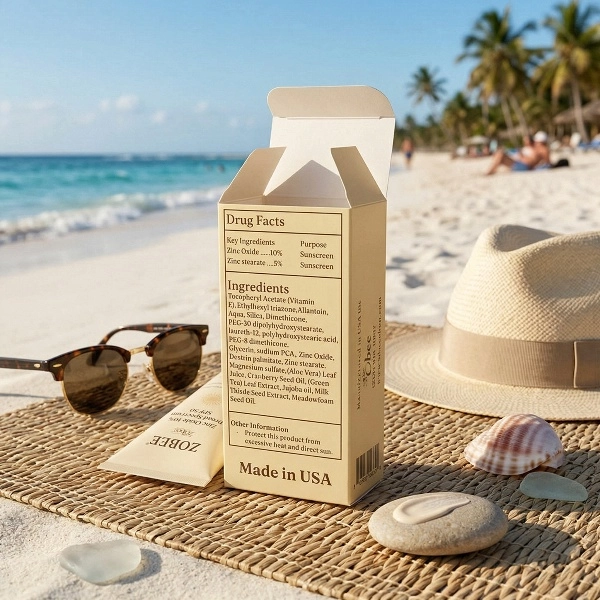 Premium printed art paper box for beauty packaging - QianXun