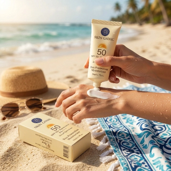 Folding cosmetic packaging box with clean design - QianXun