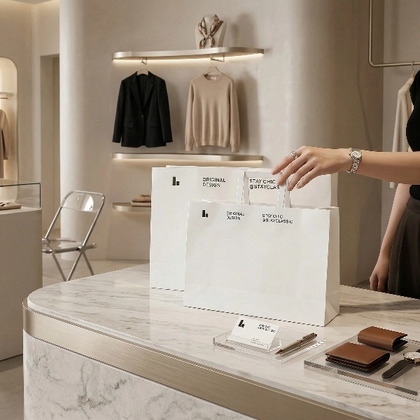 Eco-friendly custom paper bags for retail use - QianXun