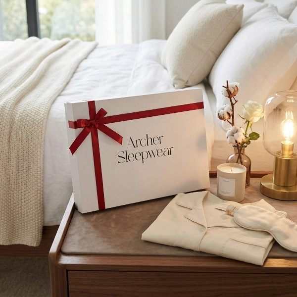 High-end rigid box for clothing packaging - QianXun