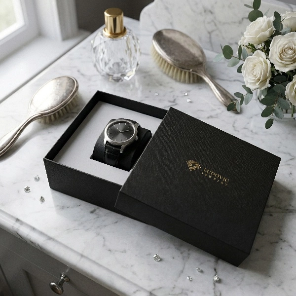 Durable rigid cardboard box with elegant finish - QianXun