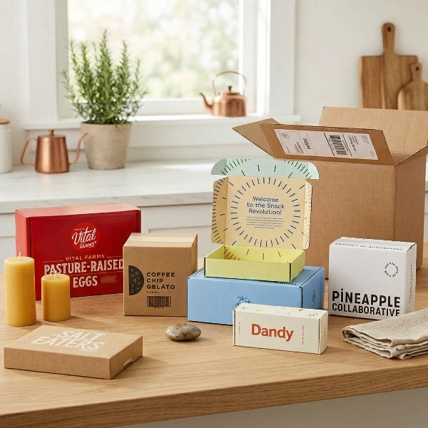 Customizable corrugated packaging box for e-commerce use - QianXun