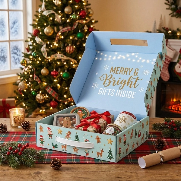 Premium Christmas box for gift presentation - QianXun