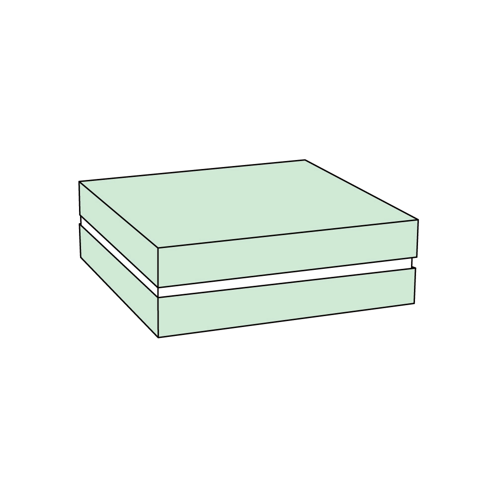 Removable Lid Box With Neck - QianXun