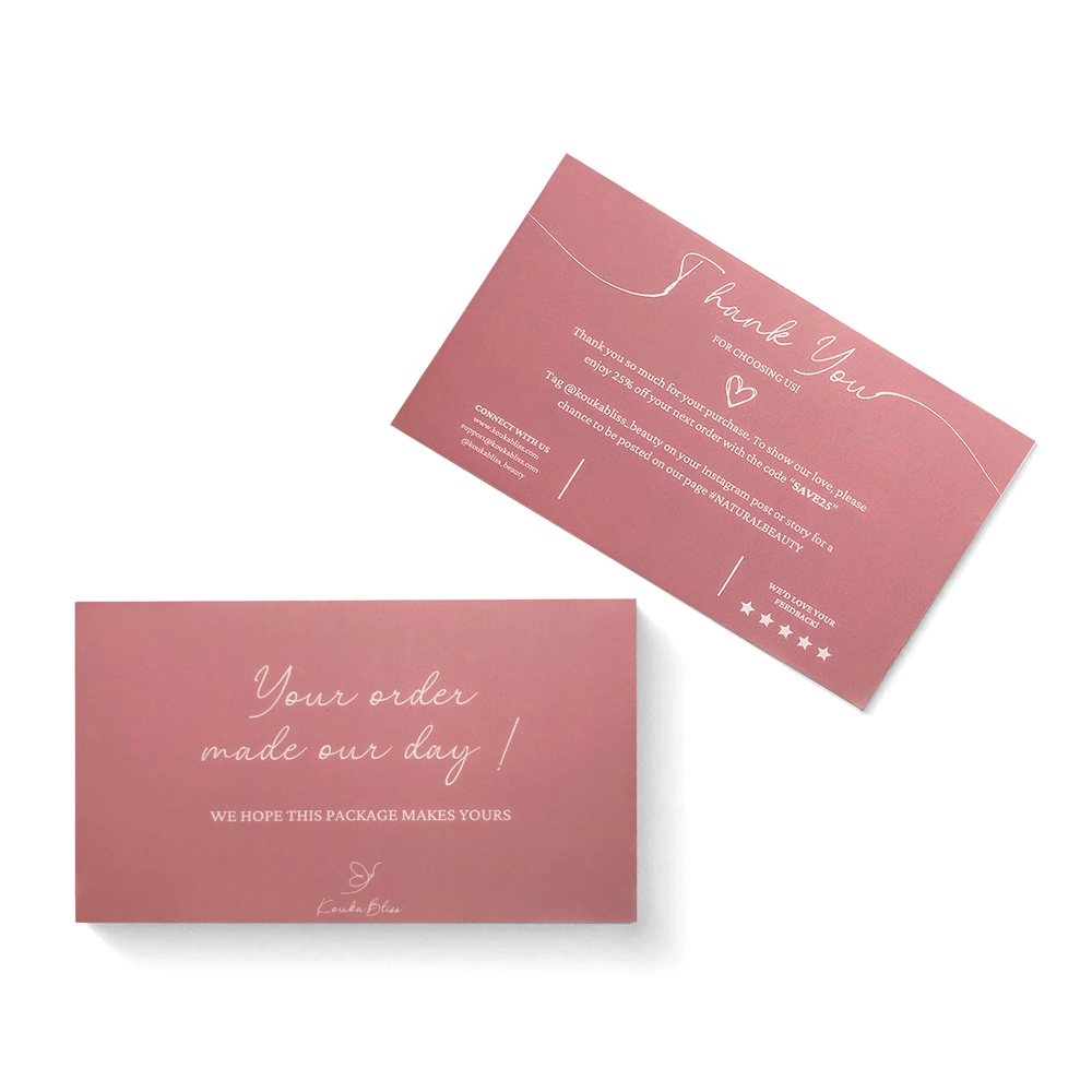 Thank you card - QianXun