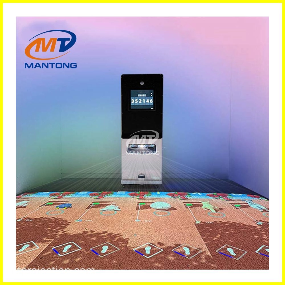 Dynamic Interactive Floor Fitness Education Interactive Floor Projection Projector Games4