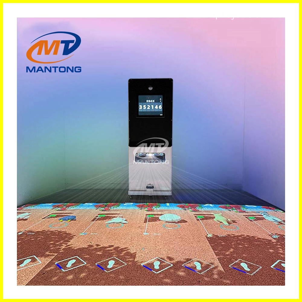 Dynamic Interactive Floor Fitness Education Interactive Floor Projection Projector Games4