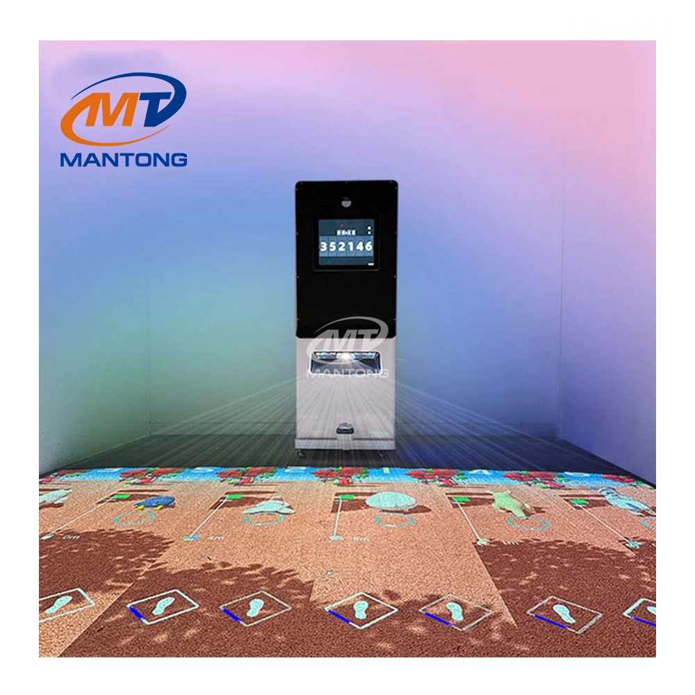 Dynamic Interactive Floor Fitness Education Interactive Floor Projection Projector Games4