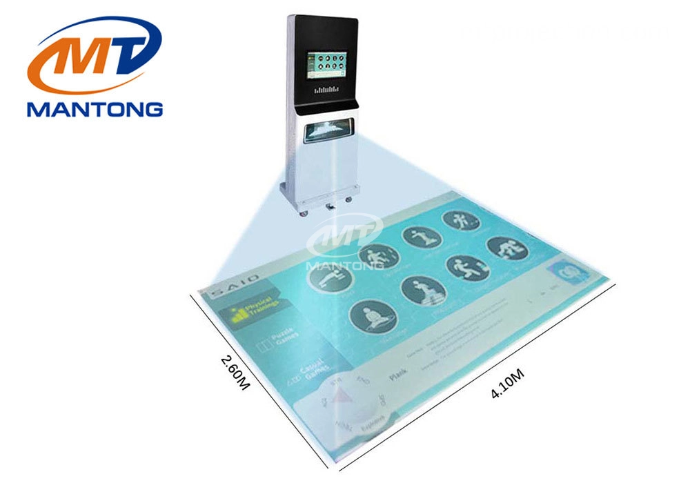 Dynamic Interactive Floor Fitness Education Interactive Floor Projection Projector Games