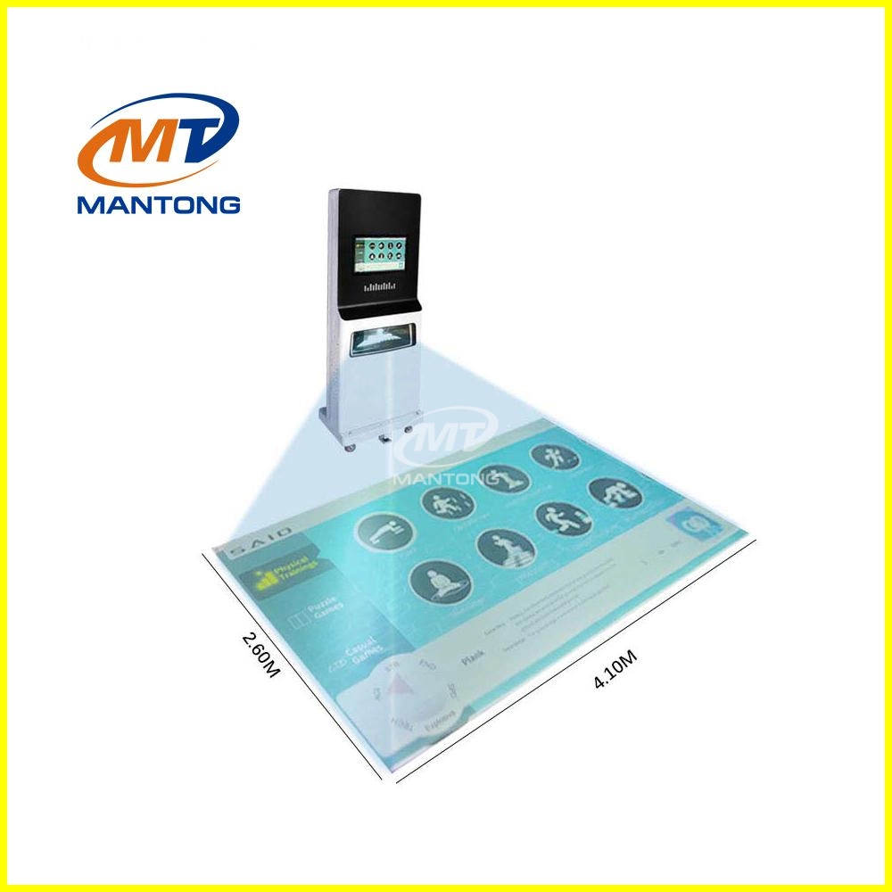 Dynamic Interactive Floor Fitness Education Interactive Floor Projection Projector Games3