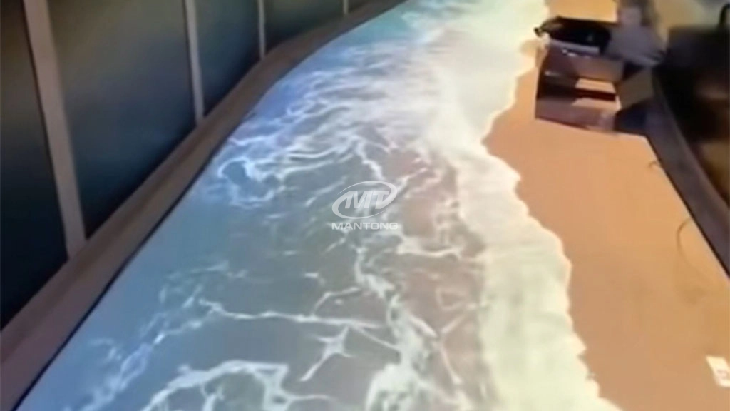 Floor Projection Example Immersive Floor Projection for Restaurants, Hotels & Retail Brands