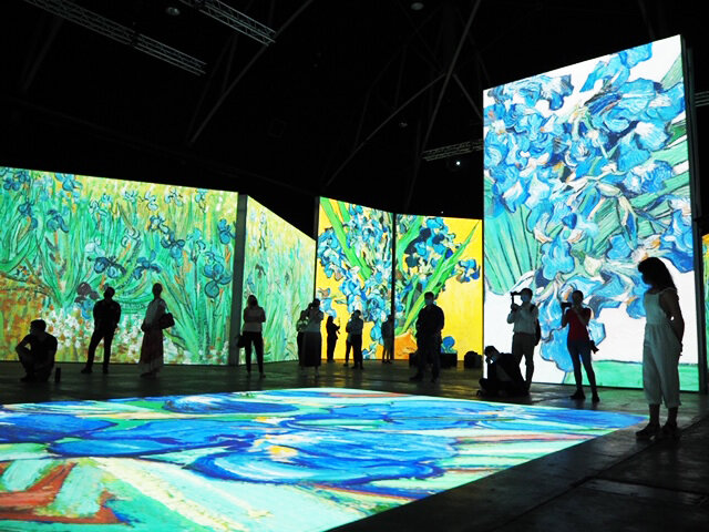 immersive projection for museum