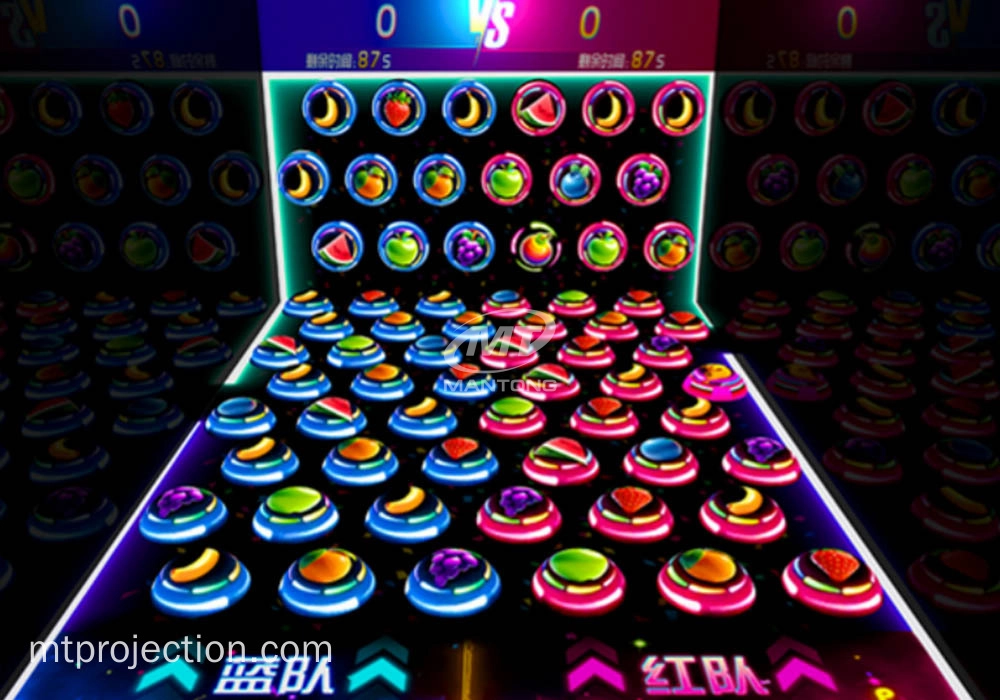 Interactive projection games rotating bouncing sphere_02