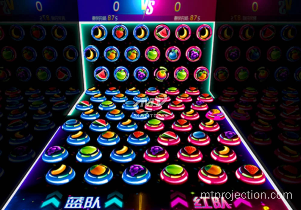 Interactive projection games rotating bouncing sphere_02