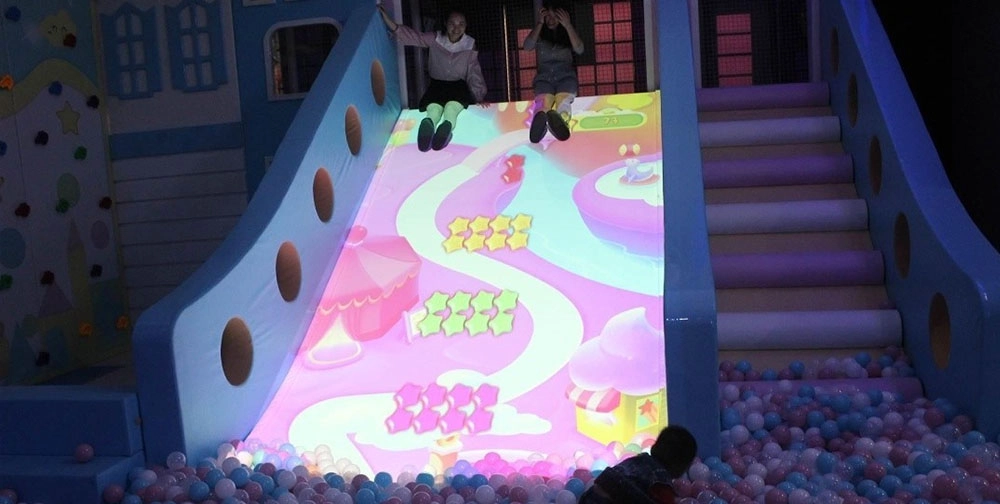 Interactive slide games