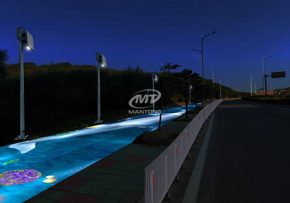 outdoor projection mapping_02 outdoor projection mapping_02