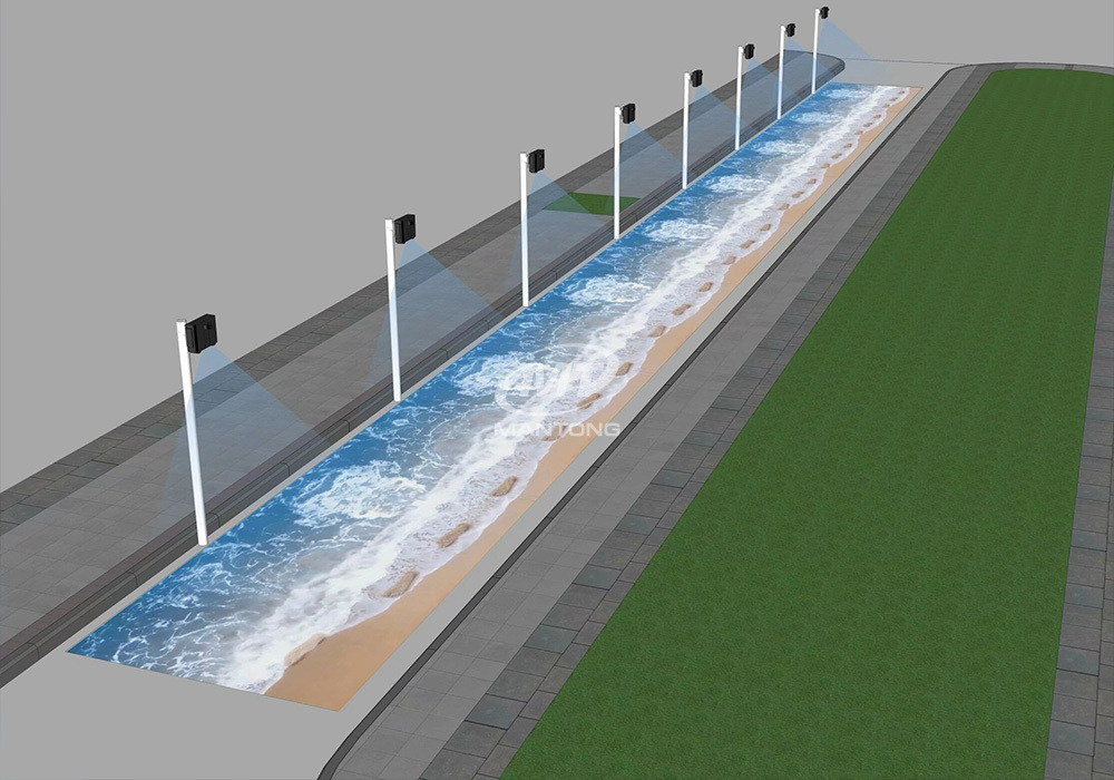 outdoor projection mapping_03 outdoor projection mapping_03