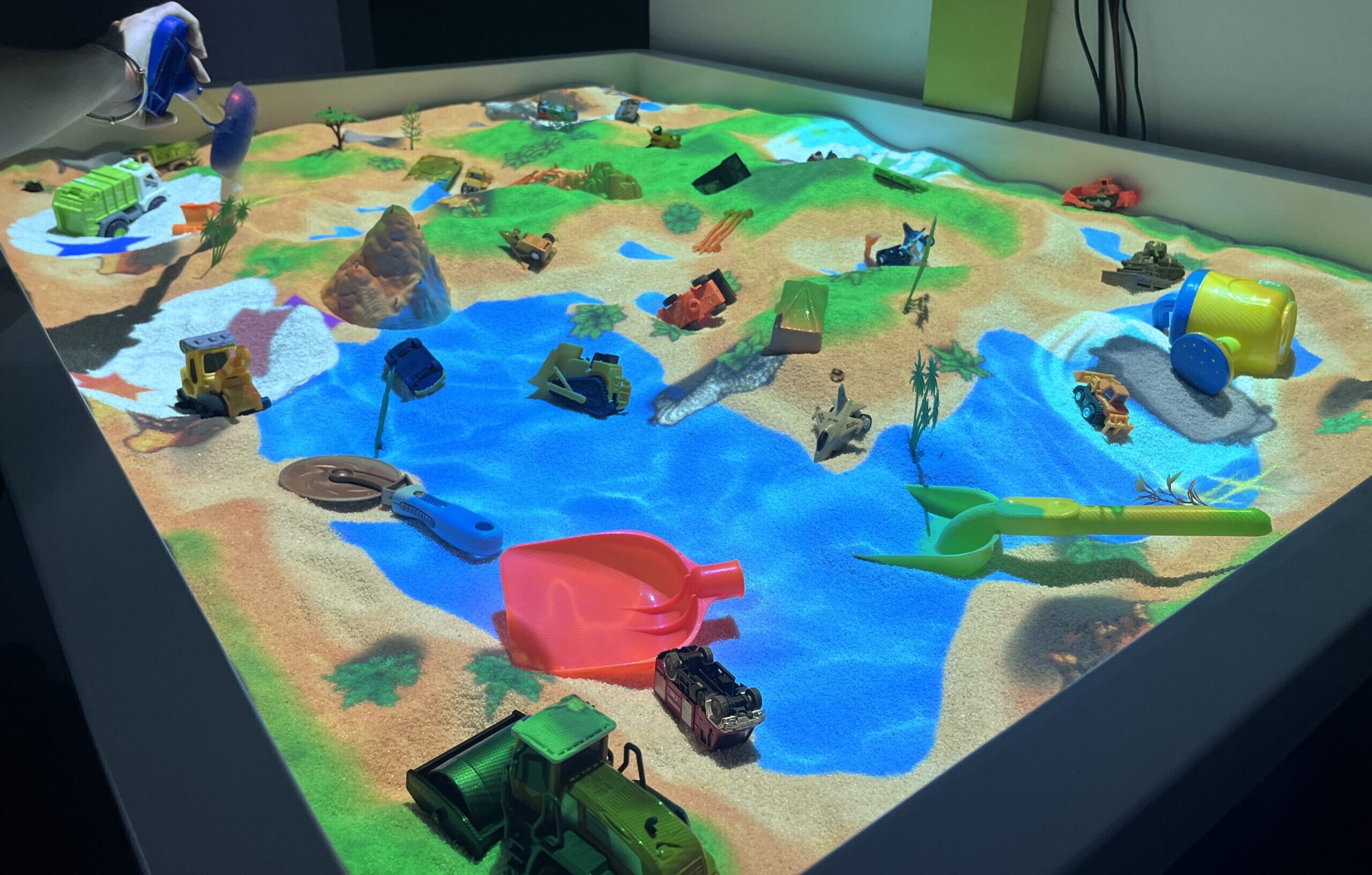 sandbox interactive projection game