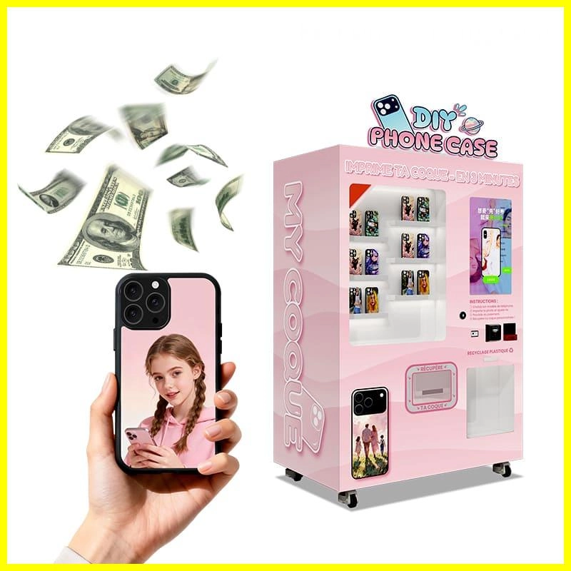 24H Self Service Smart Phone Case Vending Machine - KeMore